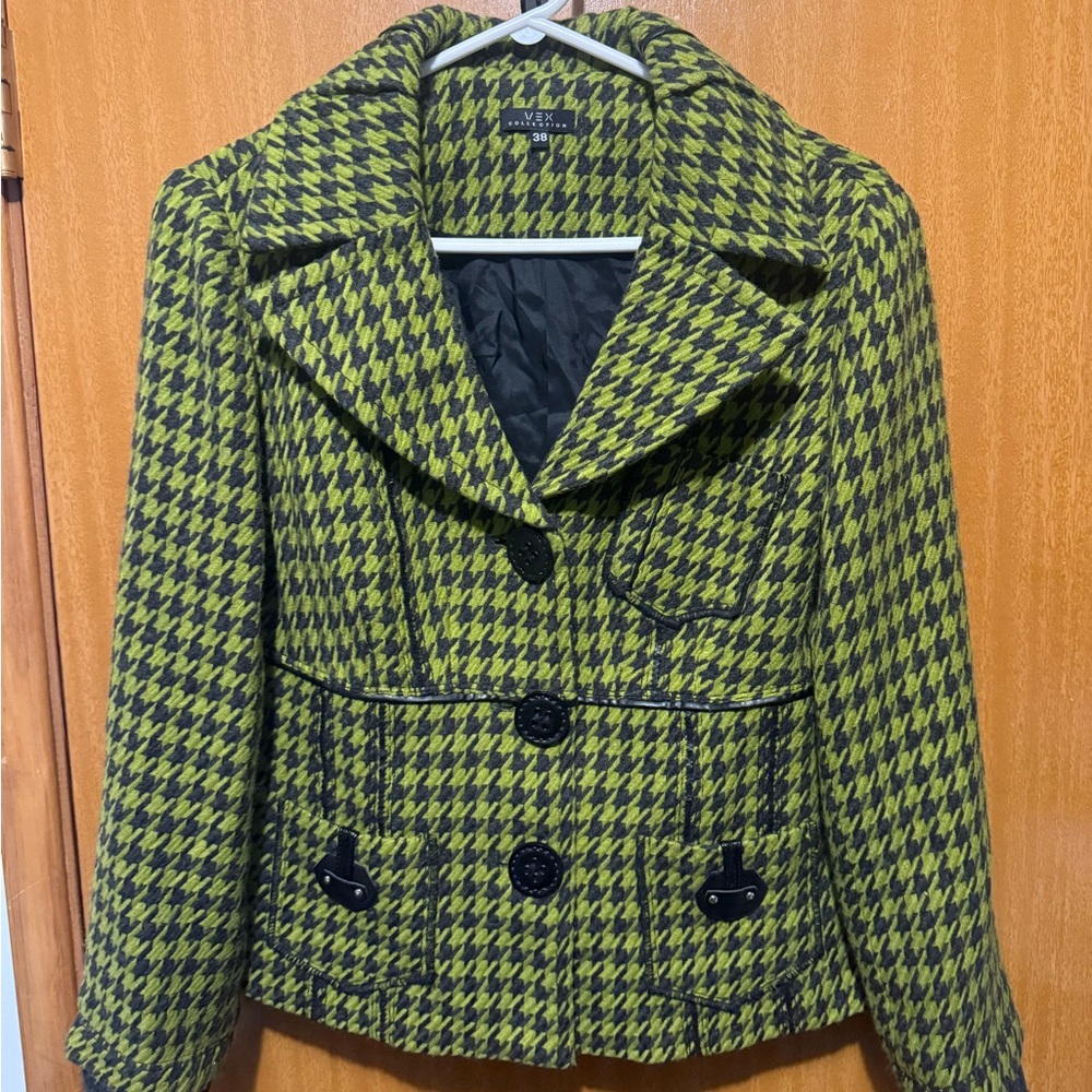 Vex colectionblazer- Lime Green and Black